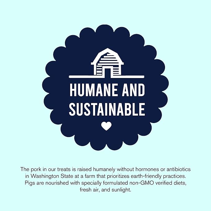 WEST PAW Freeze-Dried Raw All Natural Dog Treats, Single Ingredient, Humanely Raised and Sustainably Sourced, Made in USA, Beef Heart & Pork, 2 Pack