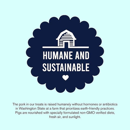 WEST PAW Freeze-Dried Raw All Natural Dog Treats, Single Ingredient, Humanely Raised and Sustainably Sourced, Made in USA, Beef Heart & Pork, 2 Pack