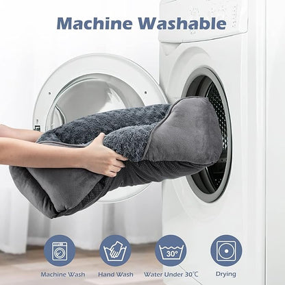 INVENHO XX-Large Dog Bed for Large Medium Small Dogs, Rectangle Washable Dog Bed, Orthopedic Dog Bed, Soft Calming Sleeping Puppy Bed Durable Pet Cuddler with Anti-Slip Bottom XXL(42"x30"x10")