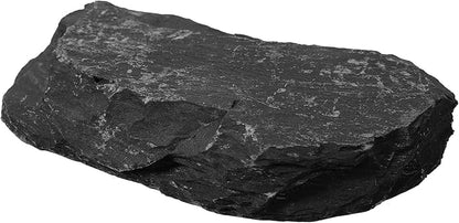 2-4 Inches Natural Slate Rocks 20 PCS Aquarium Stones for Aquascaping, Aquarium Landscaping, Terrariums, Fish Tank Decoration, Vivariums, Paludarium, Reptile and Amphibian Enclosures