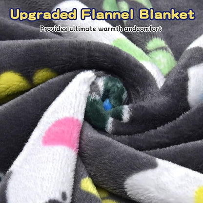 Rezutan Dog Blankets for Large Dogs,1 Pack 3 Dogs Blankets for Large Medium Blanket, Super Soft Fluffy Premium Fleece Pet Blanket Flannel Throw, 41x31 inch, Grey/Blue/Yellow