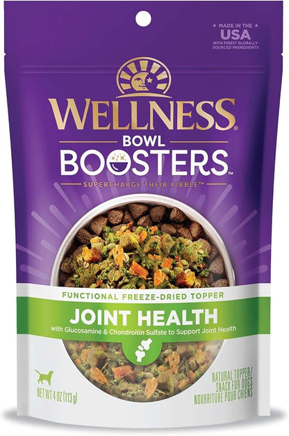 Wellness CORE Bowl Boosters Joint Health Dog Food Topper, 4 Ounce Bag