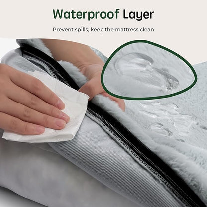 BALANCE Dog Bed Orthopedic Washable, Waterproof Medium Dog Bed with Removable and Washable Cover Dog Bed Medium Size Dog with Non-Slip Bottom Pet Couch Sofa Dog Beds