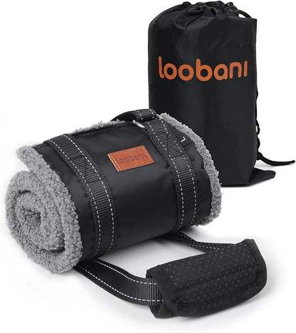 LOOBANI Portable Dog Sling for Back Legs, Hip Support Harness to Help Lift Dogs Rear for Canine Aid and Old K9 Cruciate Ligament Rehabilitation