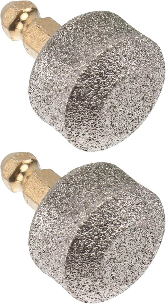 2-Pack Nail Replacement-Dog Nail Replacement Tips-Professional Spare Grinding Head for Dog Electric Claw Nail Grooming Tool