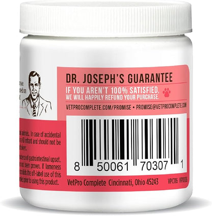 Dr. Joseph's VetPro Complete Multivitamin Dog Supplement, 60 Count (Small Dog 60 Days Supply), 5 in 1 Chew with Vitamins, Enzymes & Nutrients, Hip and Joint Health, Immune System and Allergy Support