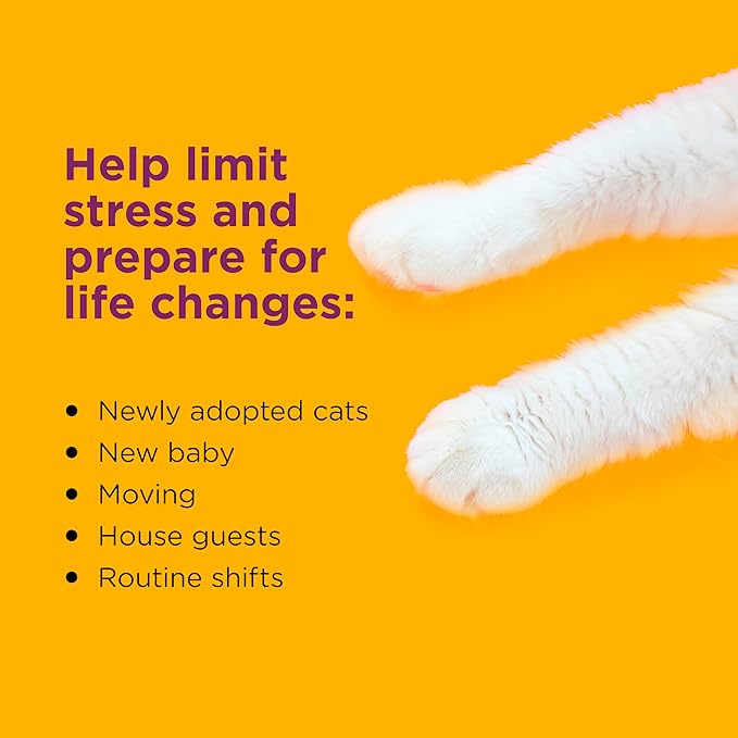 COMFORT ZONE Value Kit: 3 Cat Calming Diffusers & 6 Refills; Cat Pheromones Help Anxiety; Reduce Stress, Urine Marking, Scratching