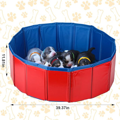 57 Pcs Puppy Kitten Whelping Supplies Whelping Kit for Puppies Birth Dog Kitten Bottle Feeding Kit for New Born Puppy Supplies Include Feeding Tube Etc(40" in Diameter)