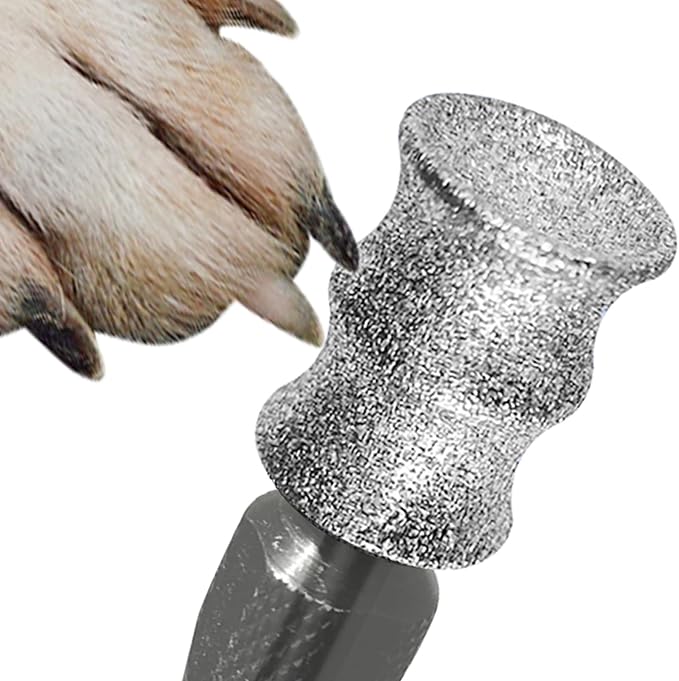 Dog Nail Trimmer Bits for Dremel - Dog Nail Grinder Attachment - Perfect for Anxious Dogs - Gentle with Precise Control