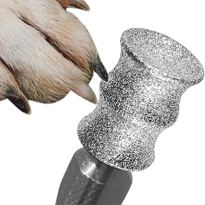Dog Nail Trimmer Bits for Dremel - Dog Nail Grinder Attachment - Perfect for Anxious Dogs - Gentle with Precise Control