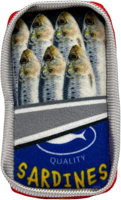 Huxley & Kent Plush Cat Toy - Interactive Catnip Toy for Cats & Kittens - Soft with Crinkle & Catnip - Fun Indoor Play - Sardine Tin