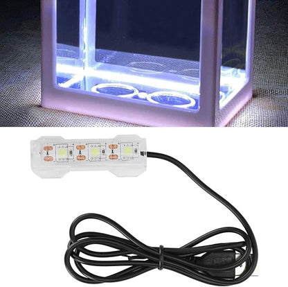 Ejoyous Aquarium LED Light, Fish LED Lamp Small Aquarium Water Plant Light Decorative Lighting for Submersible Underwater Fish Aquarium Landscape Decoration Accessories