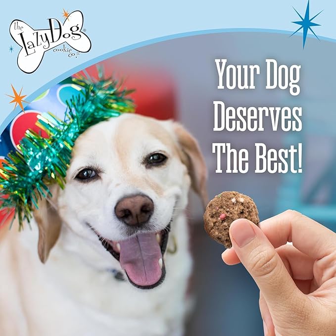 The Lazy Dog Cookie Co. Mutt Mallows Soft Baked Dog Treats, Wheat, Corn & Soy Free, Baked in The USA, 5 oz Cost Saving Variety Bundle (Pack of 3)