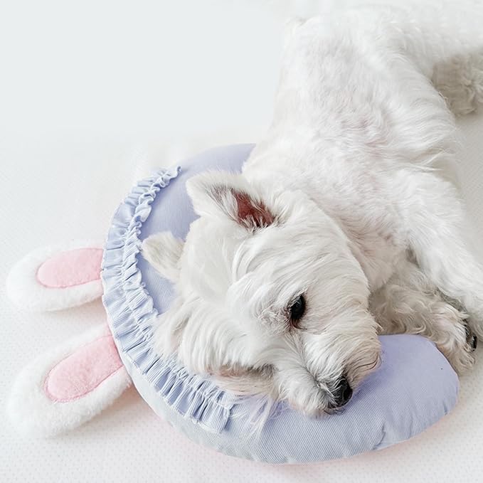 Pet Pillow for Dogs, Dog Calming Pillow, Cat Pillow, Soft Dog Neck Pillow, U-Shaped Pillow for Cat and Dog, Machine Washable Pet, Improve Pet Sleeping