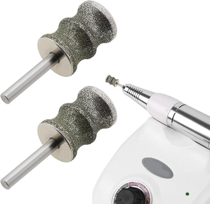 Create idea 2pcs Pet Nail Grinder Bits Replacement Heads, 1/8'' Diamond Rotary Nail Grinder Bits Compatible with Animals Nail Care Grinder Tools Dog Nail Grinder Dog Nail Trimmers