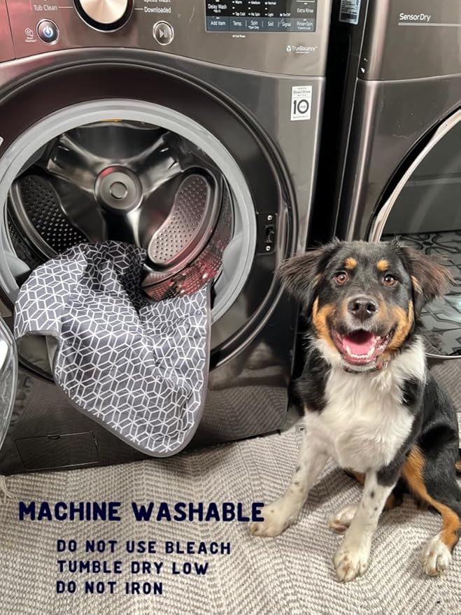 Beau & Co Reusable Waterproof Pads 24x36-Perfect Size for Med/Large Kennel- Dog Puppy Training Pee pad