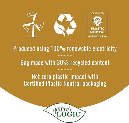 Nature's Logic Dry Dog Food - 100% Natural - No Synthetics - For All Ages, Sizes, Breeds - Free From Common Allergens, High Protein - Chicken Meal Feast, 4.4lbs