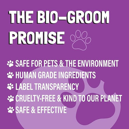 Bio-Groom Dog Shampoo and Conditioner Set - for Dogs, Puppies & Cats, Moisturizing Conditioner for Dry, Itchy Skin - Silk Conditioning Creme Rinse & Tear Free Shampoo, 12 Fl Oz Each (1 Set)