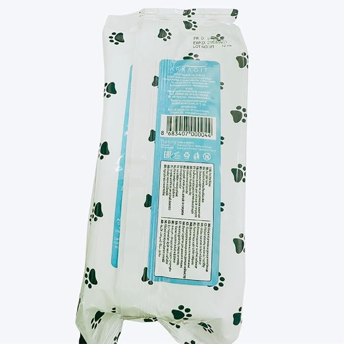 KETCHY Dog Wet Wipes, Multi-Purpose, Alcohol & PARABEN Free, Vitamin E, SULFATE Free, Dog, Cat and Pet Wipes, Odor Remover, Hypoallergenic, Skin PH Friendly - 100 PCS