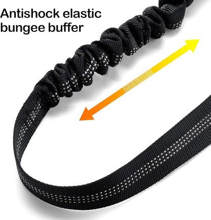 2 Piece Set Dog Seat Belt Retractable Dog Car Seatbelts Adjustable Pet Seat Belt for Vehicle Headrest Restraint Adjustable Heavy Duty & Elastic & Durable Car Harness for Dogs