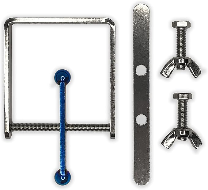 Blue Flamed Spinner Bird Toy with Traveling Spinner | Durable Puzzle Enrichment Toy | Spinner Toy for Medium to Large Birds Like Cockatoos, Parrots, Macaws, Greys, Parakeets | Bird Cage Accessories