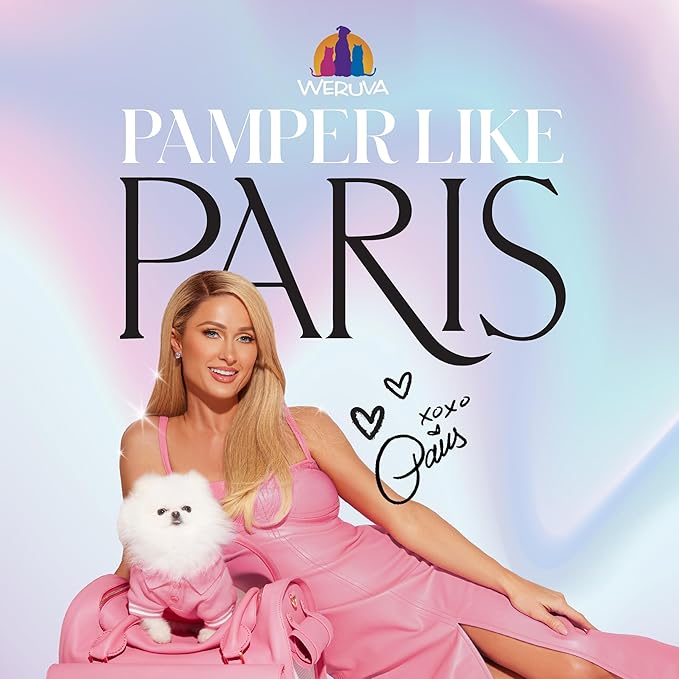 Weruva Paris Hilton Pamper Like Paris Natural Wet Dog Food, Chicken and Rice, 2.75oz Cup (Pack of 10)