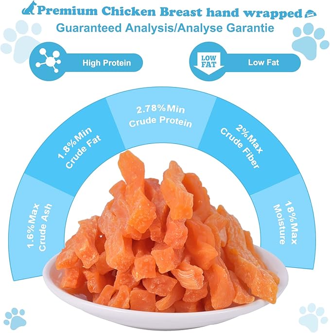 Sweet Potato Dog Treats no Rawhide for Small and Large Dog Sticks Puppy Training Snacks Grain Free 2lb