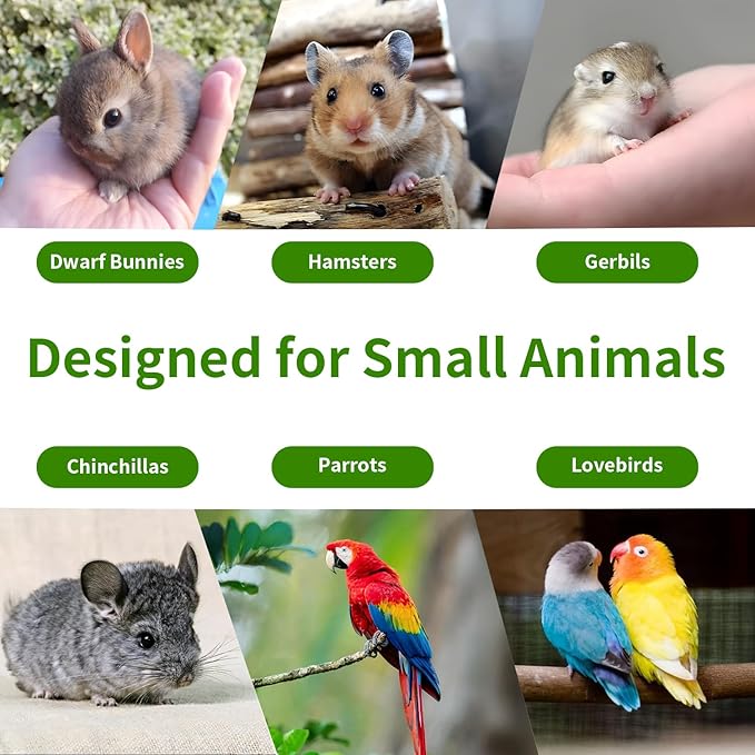 30 Pcs Disposable Palm Leaf Bowls 4 inch Bowl for Rabbits, Compostable Like Bamboo Bowls Disposable Bowl Bunny Chew Toys Chewable Dish for Rabbits & Bunnies,Small Pets