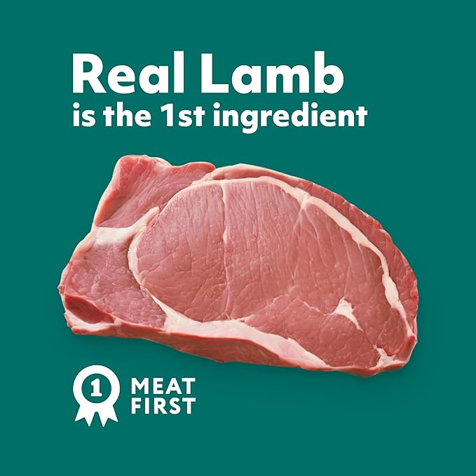 Optimeal Toy Breed Dry Dog Food  Grain Free Small Kibble for Small Dogs, High Protein, Natural Ingredients, Skin & Digestive Support, Premium Nutrition  Lamb & Veggies, 8.8 lbs