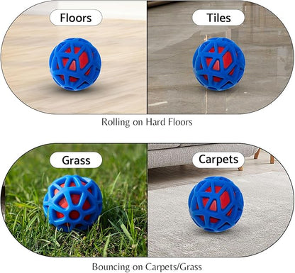 seagi Interactive Dog Toys – Durable Automatic Bouncing & Vibrating Interactive Dog Ball for Smart Play, Motion-Activated Moving Dog Toy for Small/Medium/Large Dogs,USB Rechargeable (Orange)