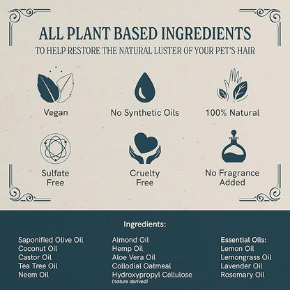 J·R·LIGGETT'S Dog Shampoo Bar for Sensitive Skin - Relieves Dry, Skin - Detergent-Free Formula, 100% Ecologically Correct, Non-GMO, 3.5 Ounce