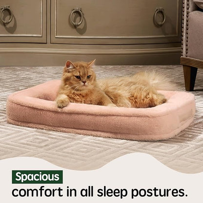 BALANCE Dog Bed Orthopedic Washable, Waterproof Medium Dog Bed with Removable and Washable Cover Dog Bed Medium Size Dog with Non-Slip Bottom Pet Couch Sofa Dog Beds