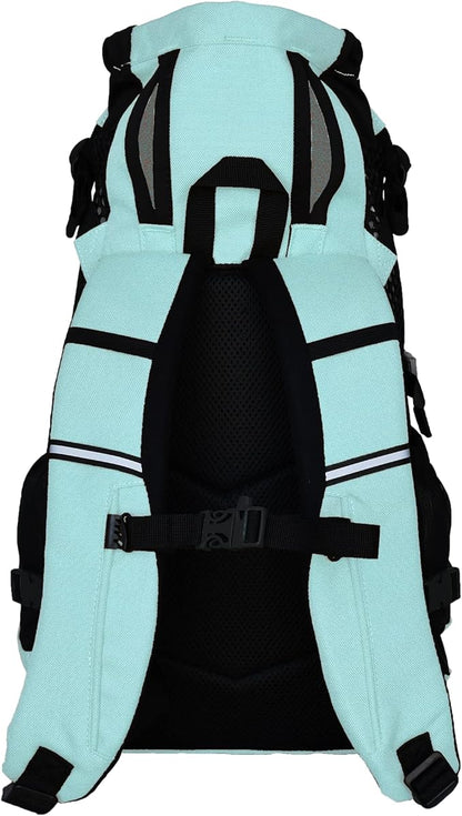 K9 Sport Sack | Adjustable Dog Carrier Backpack (Small, Plus 2 - Summer Mint)