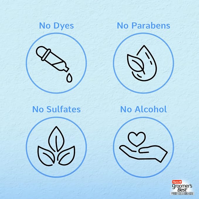 Hartz Groomer's Best Professionals 6-in-1 Dog Shampoo and Conditioner in One, 18 oz