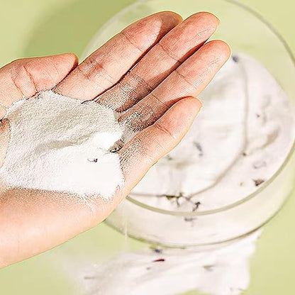 DR.DUDU Hamster Bath Sand, 2.8lb Dust Free Desert Sand or Potty Litter Sand for Hamster Chinchillas Gerbil Syrian Mice Small Animals (White, Flower Smell)