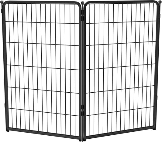 FXW Homeplus Dog Playpen for Indoor Use - Stress-Free and Safe Play, Heavy Duty 45 Inch 2 Panels Dog Pen for Large Dogs, Black_atented