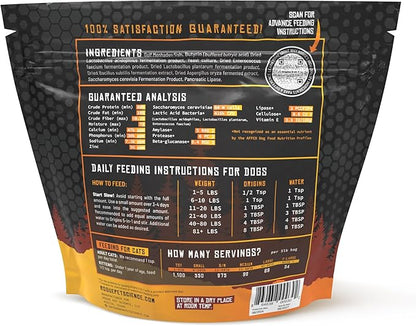 ROGUE PET SCIENCE Origins 5-in-1 Dog Supplement - Powdered Food Topper w/Natural Omega 3 Fish Oil - Supports Healthy Digestion, Skin, and Coat - Helps Reduce Itching & Joint Inflammation (5 lbs)