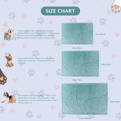 BVAGSS 6 Pack Small Dog Blanket, Super Soft Warm Pet Cover Blankets, Wheat Ears Print Puppy Fleece Flannel Blanket for Small Medium Dogs and Cats MW003