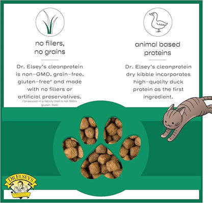 Dr. Elsey's cleanprotein Duck Cat Kibble 2 lb. Bag