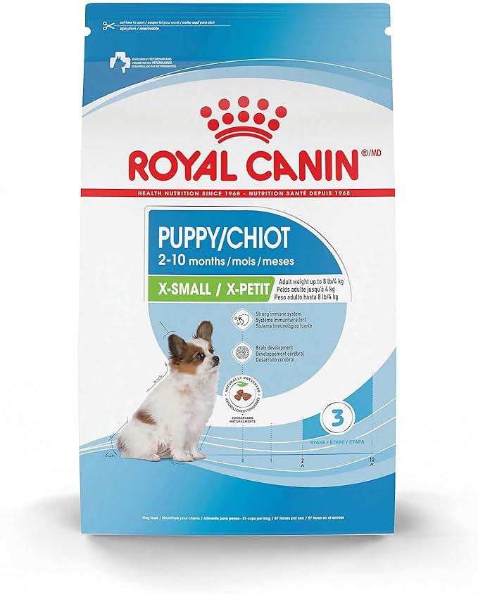 Royal Canin Size Health Nutrition X-Small Puppy Dry Dog Food, 14 lb bag