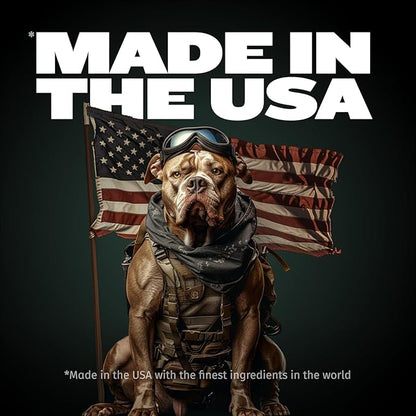 Bully Max Wet Dog Food - Instant Fresh Dehydrated High Protein Soft Puppy & Adult Dog Food with Chicken - Healthy Muscle Growth for Small & Large Breeds - 4 Dry Pounds (Makes 11 lbs. of Wet Food)