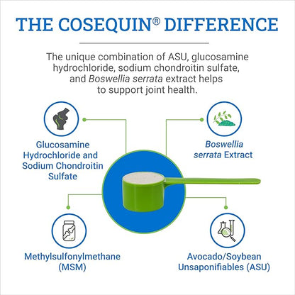 Nutramax Cosequin ASU Joint Health Supplement for Horses - Powder with Glucosamine, Chondroitin, ASU, and MSM, 1320 Grams