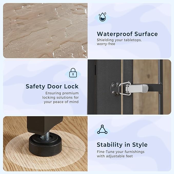 86.62''Dog Crate Furniture Large Breed TV Stand with Double Rooms,Wooden Dog Kennel Dog Crate End Table with Removable Divider for Large Medium Dogs, Can Use Separately