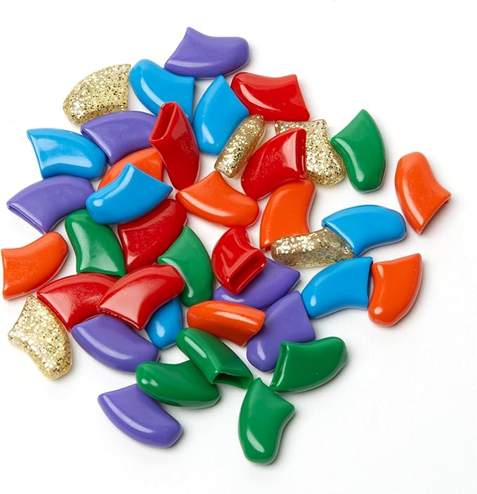 Soft Claws Nail Caps for Dogs with Non-Slip Design Made in USA - 40 Dog Nail Covers for Long-Lasting Protection of Floors and Furniture - Pride, X-Large