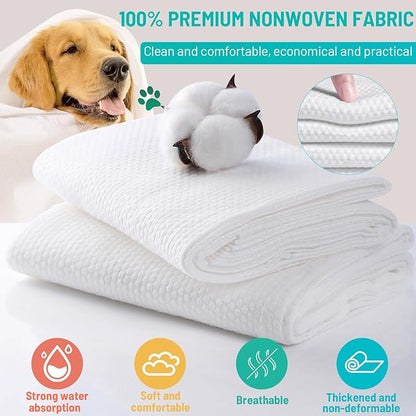 3 Pack Disposable Dog Towel,Soft Large Dog Bath Towels Made of Microfiber for Drying Dogsï¼_ats (3)