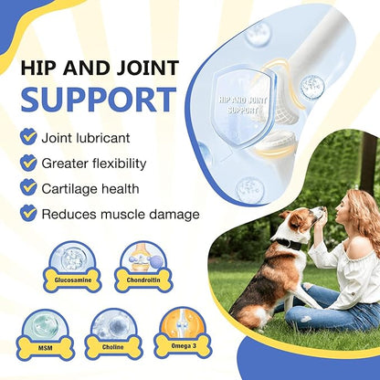 NATURE TARGET Dog Multivitamins for Overall Health with Minerals, Immune Support, Digestive Health, Joint, Hip, Skin & Coat Care with Probiotics, Glucosamine, Enzymes, 120 Freeze Dried Chews