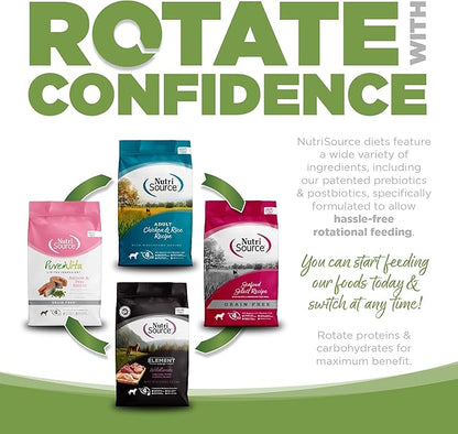 NutriSource Element Series Coastal Plains Dry Dog Food, Turkey, Salmon and Whitefish, 4LB