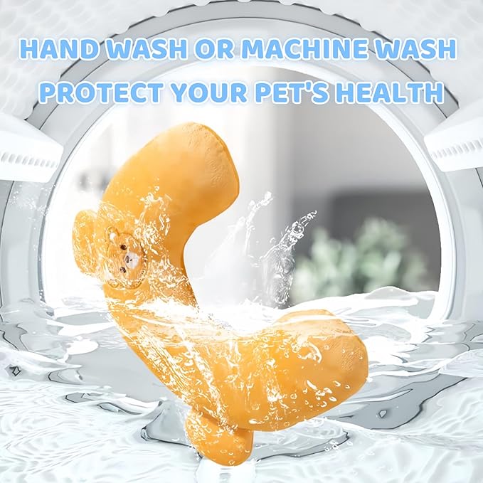 3 Pcs Cat Pillows for Indoor Cat and Puppy, Dog Pillows, U-Shaped Pillow for Cats and Dogs, Soft Fluffy Cat Bed Pillow, Dog Calming Pillow Old Joint Relief (Cartoon)