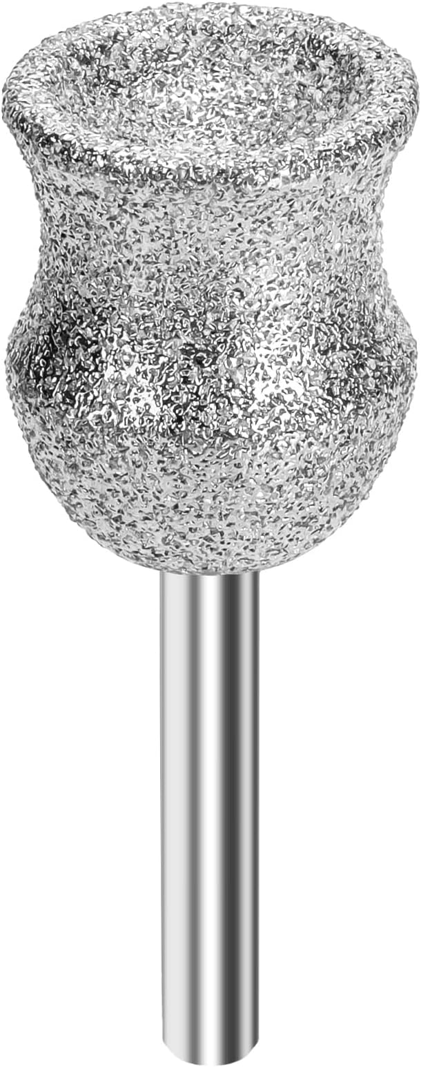 for Dremel Dog Nail Grinder - Diamond Bits Attachment for Dog Nail - 1/8'' Painless Nail Grinder Bits Won't Pull Hair or Get Hot for Large Medium Small Dogs and Cats Paws Grooming