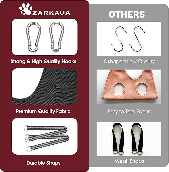 LARGE Dog Grooming Hammock for Large Dogs, 50 lbs - All-in-One Dog Grooming Kit , Dog Harness for Nail Trimming Grooming Kit for Dogs at Home - 1x Gloves, Dog Nail Clippers, Dog Brush for Shedding